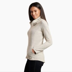 Kuhl Athena Pullover Women's Medium Relaxed Fit Dove